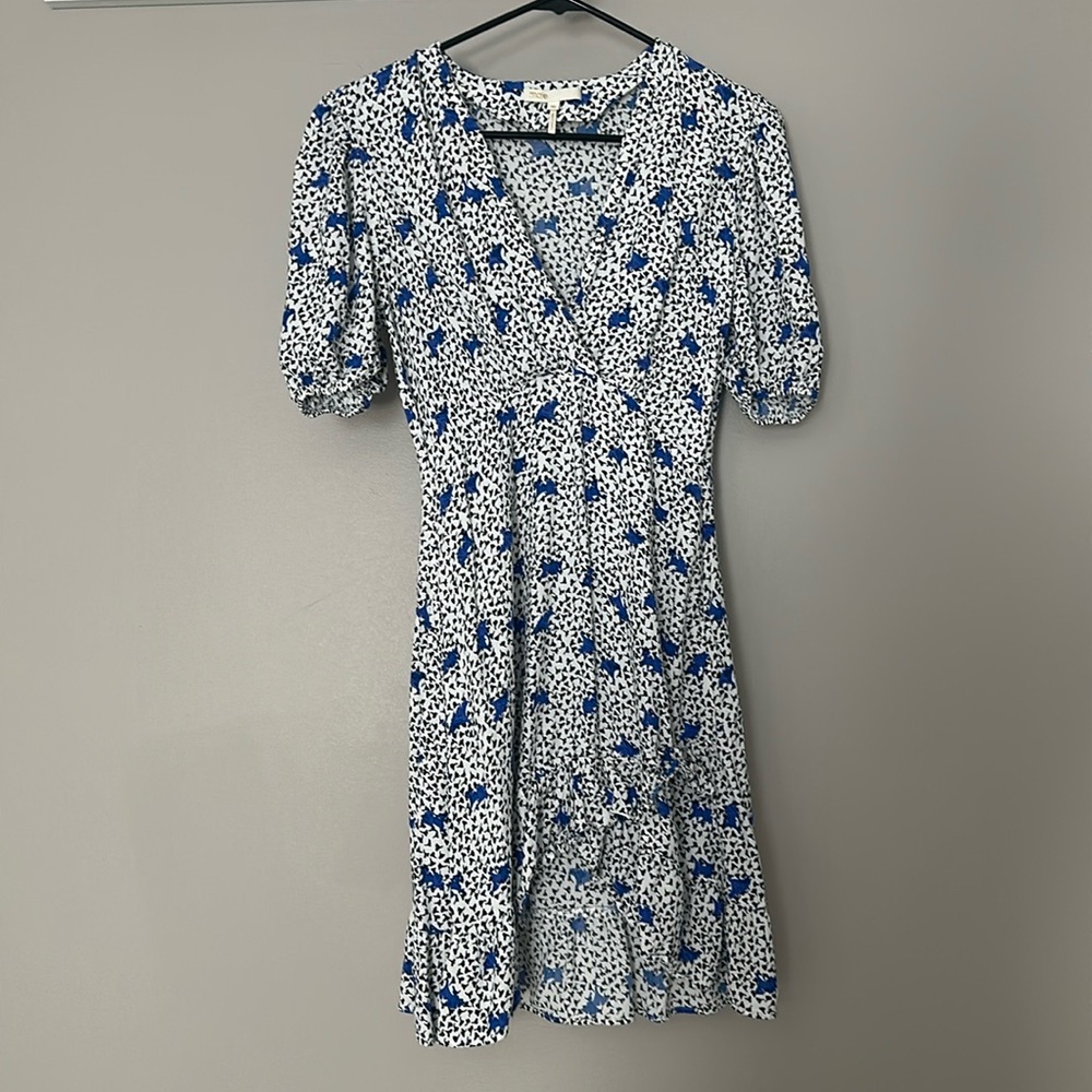 Maje Ripensee Floral minidress